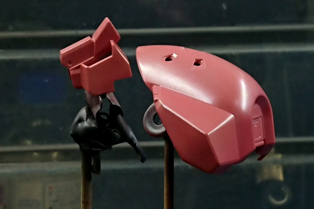 その上にGXクリアルージュを塗り重ねていきます。何度も、何度も･･･。