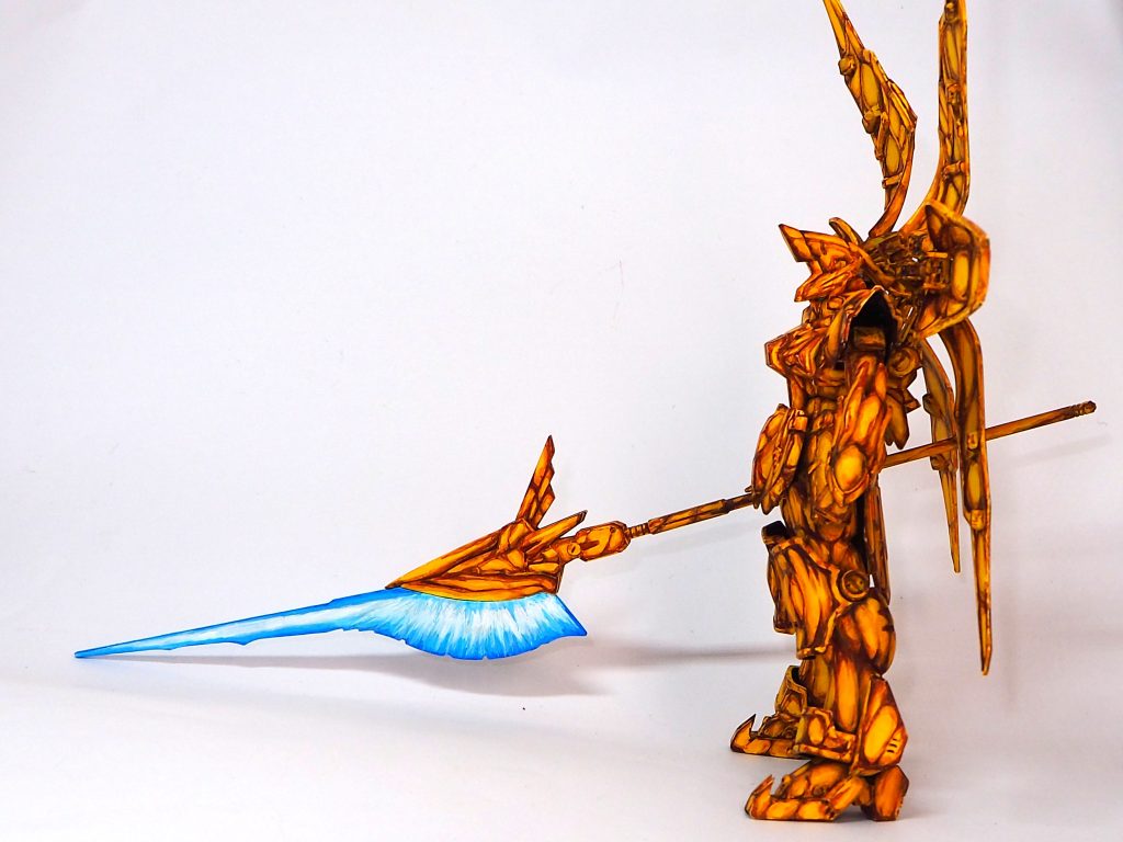 真横から。何となくカッコいいアングルかな？と。アレっぽい…