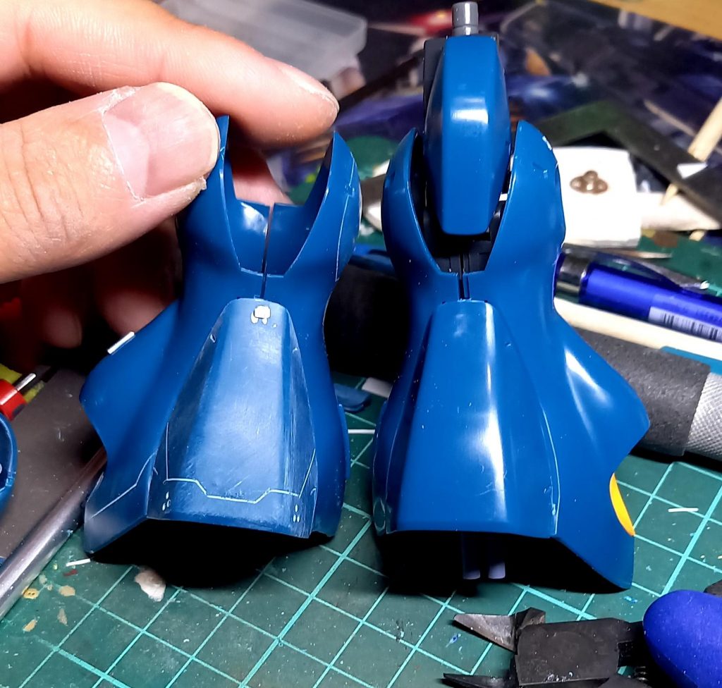 こんな感じでモールド追加しました