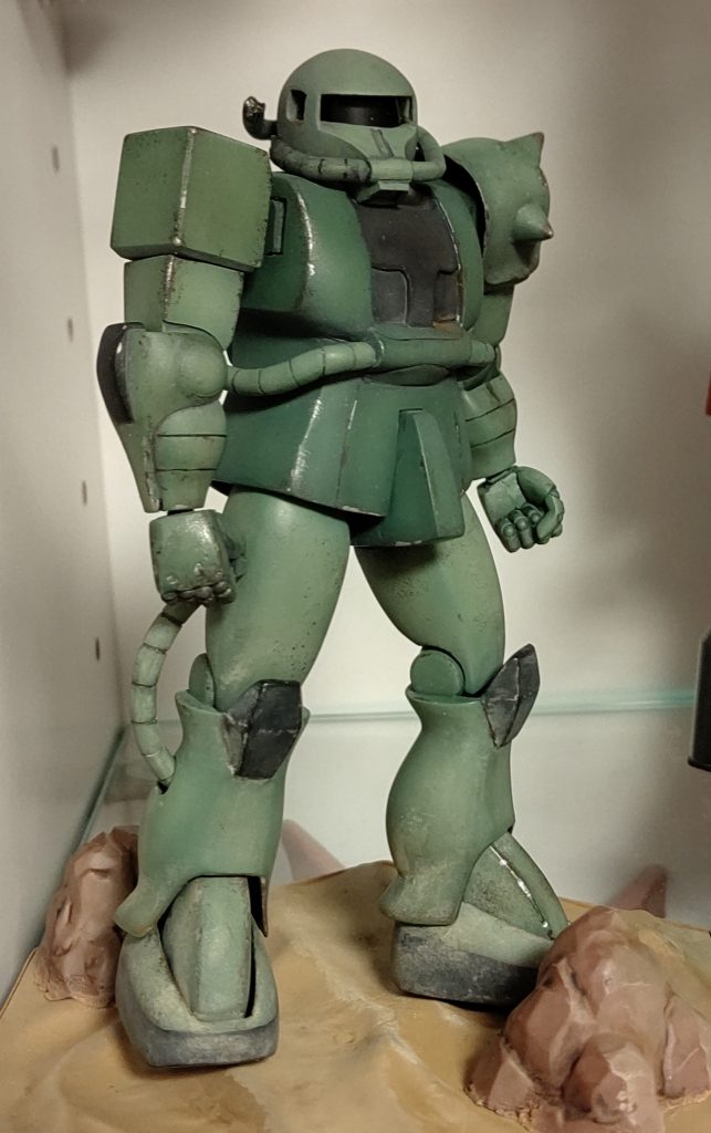 汚しの状態が一番よくわかる画像です・・・