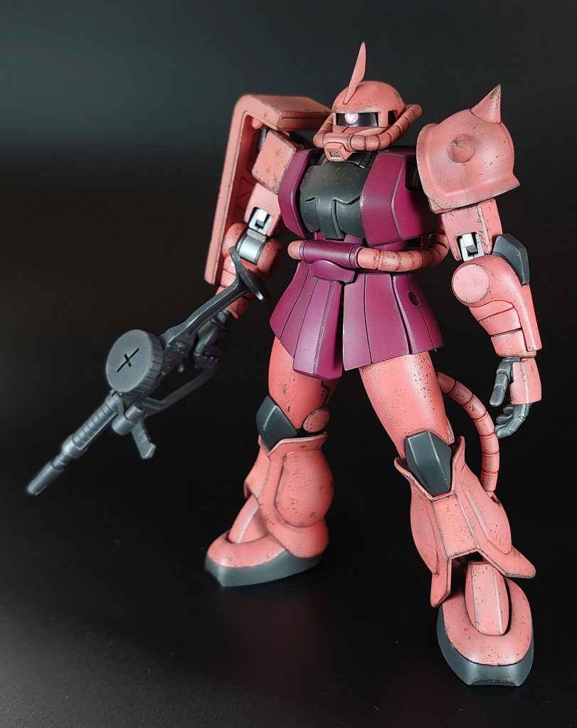 HGUC シャア専用ザク(RIVIVE)–2枚目/制作者：あばれkick