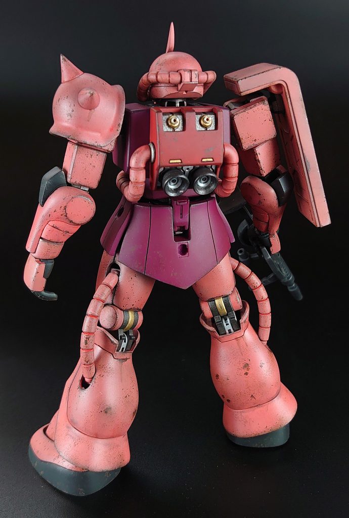 HGUC シャア専用ザク(RIVIVE)–3枚目/制作者：あばれkick