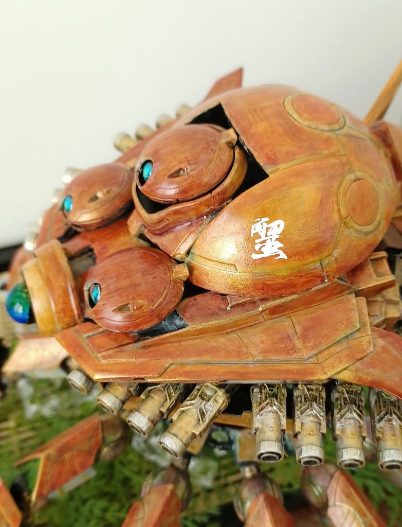 おそらく一生に一度しか使わない蟹のデカール