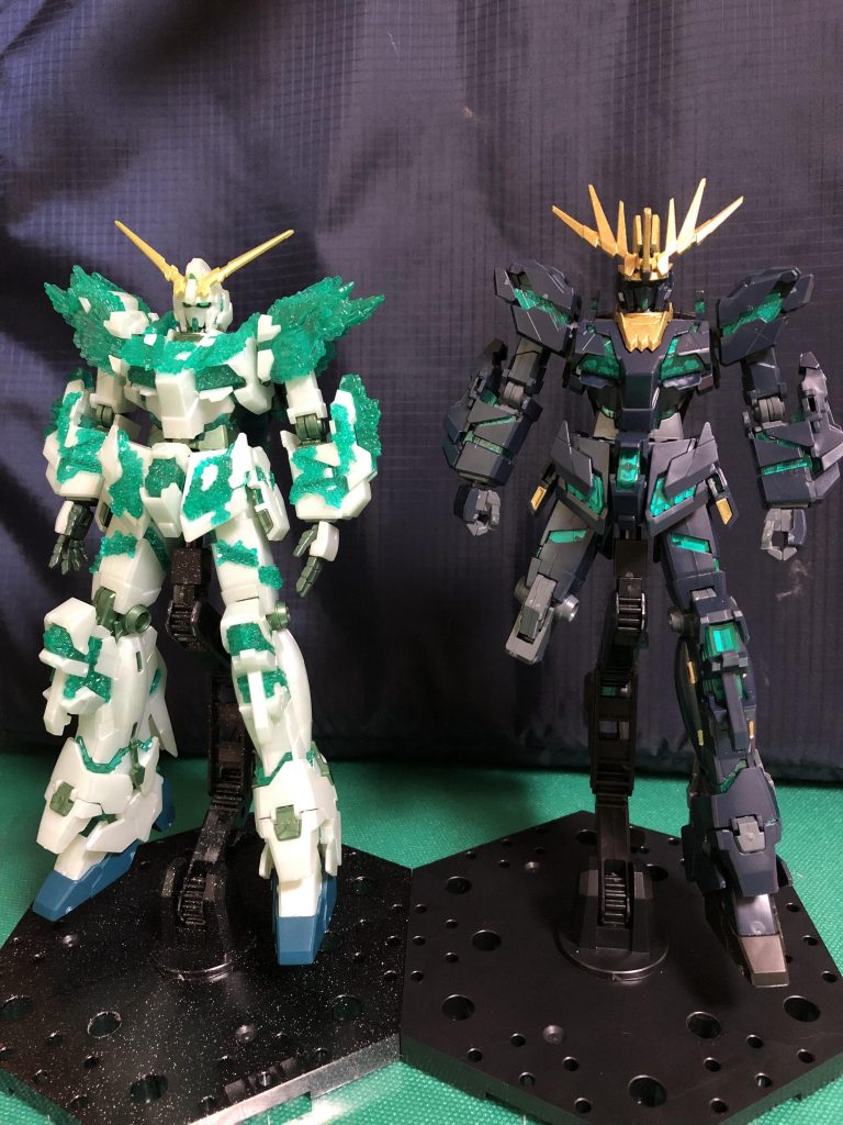 最終形態ツーショットRX-0はカッコいいですねえ