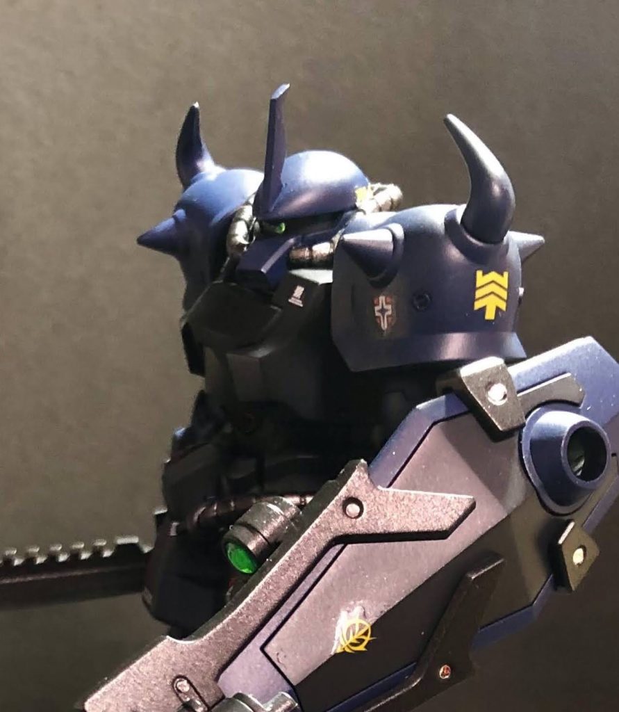 HGUCグフカスタム ティターンズカラー–3枚目/制作者：@hiroyukigunpla
