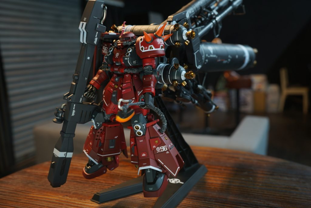 MS-06R リユース・P・デバイス装備高機動型ザク–5枚目/制作者：@PhantomCat