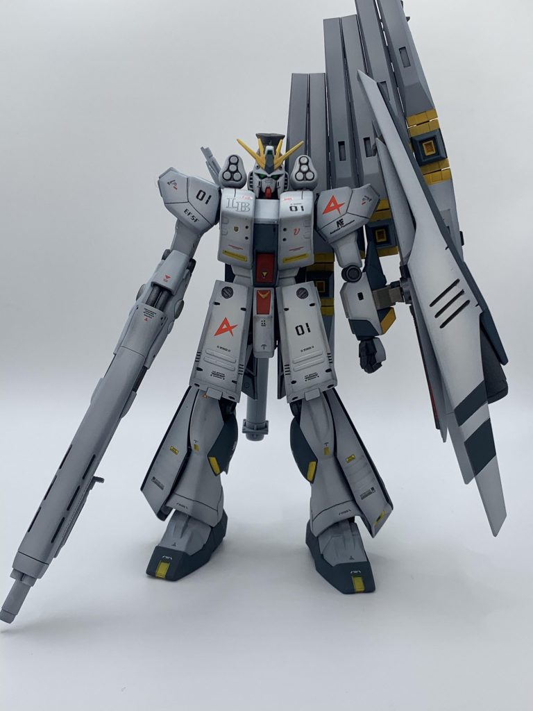 HGUC νガンダムhws ファレホ塗装–2枚目/制作者：MR.T