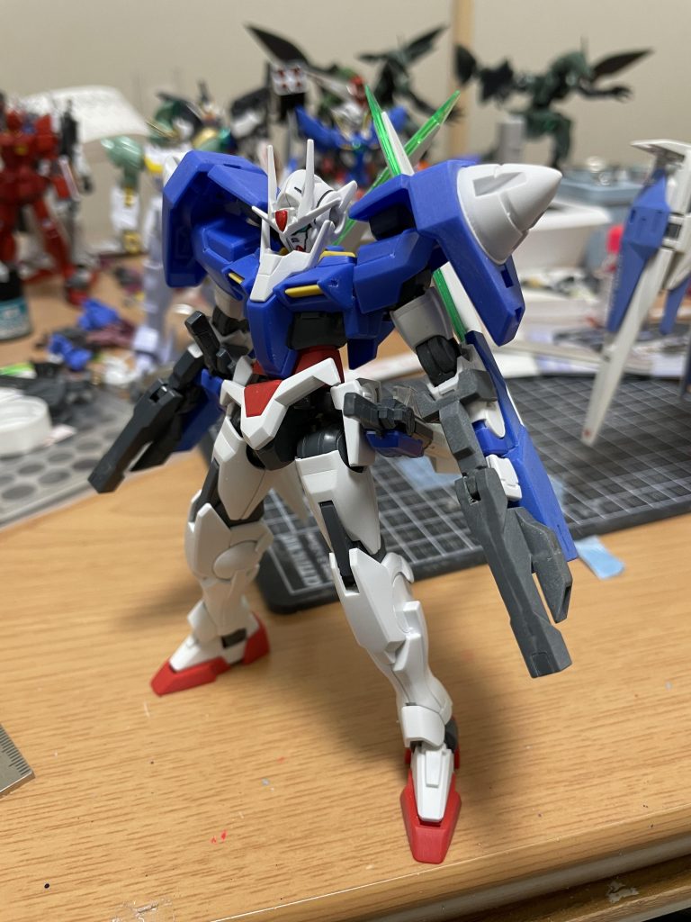 ダブルオーライザーを2機無駄にするという夢のGNソード二刀流!!