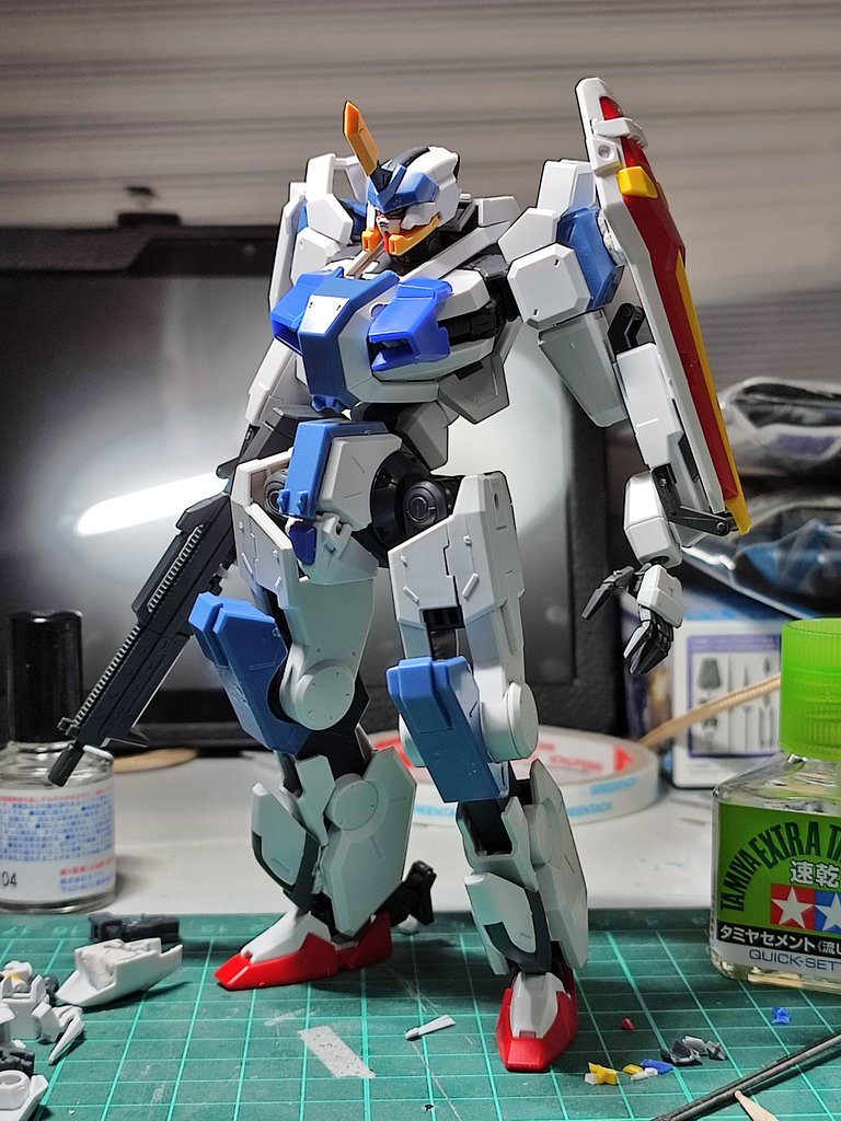 第二段階。割と定まってきたところ。シュッとしてます。