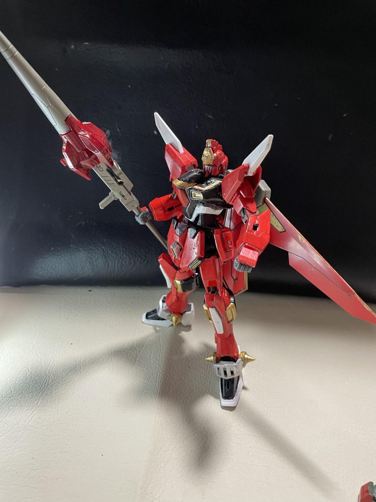 続いてマント展開での一枚です。