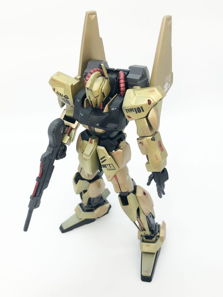 デカールはいつものアルプス製自作。ネイルアーガマに配属されたビーチャ仕様がイメージソースです。