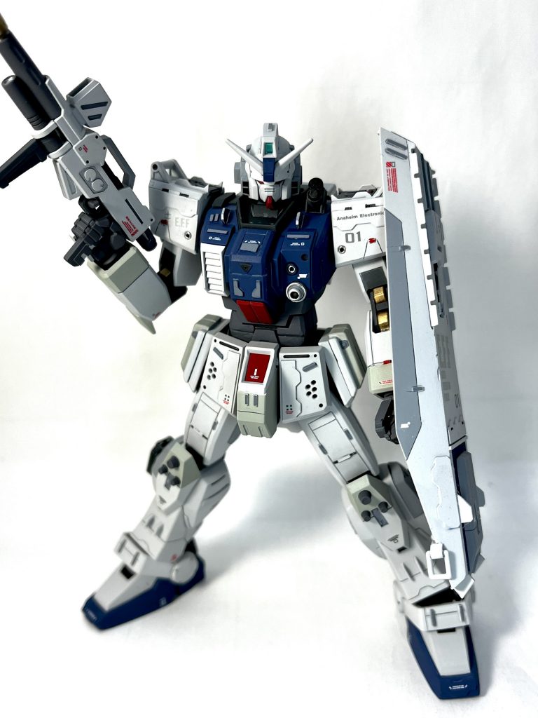 改修点は以下の通りとなります。・足首1㎜ 延長・腰2㎜ 延長・首0.5㎜ 延長(あご引き出来るように)・ハンドパーツ差替(軸の太さが異なるので製品の軸を移植)