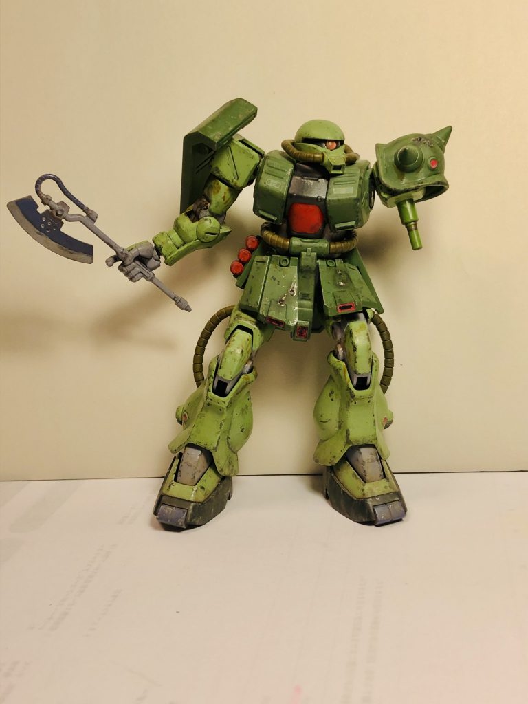 ｢やめて！バーニィ！！もう戦わなくていいんだ！！｣右手の握り手がこれしか無いからちょっと残念だな…