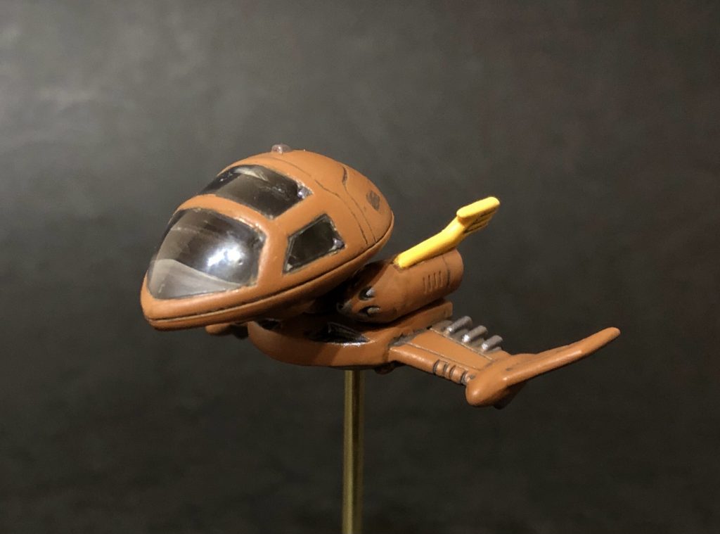 ガルマ専用ドップ。ドップの改造＋リペイント