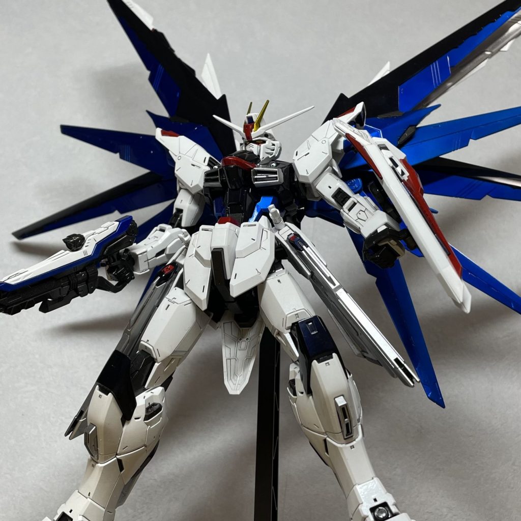 MG フリーダムガンダム　ver2.0 塗装完成品 MGフリーダムガンダムVer.2.0 改修塗装完成 前編 | @in's Hobby Room