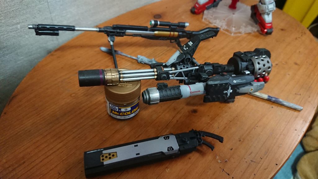 てがでかいので💦武器悩みました