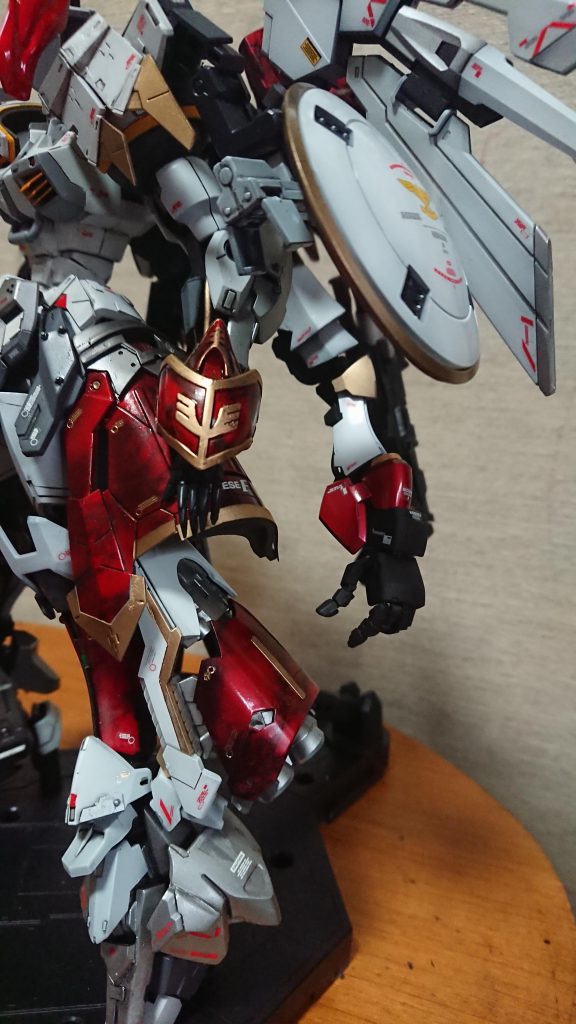 腕4本あります。わかりずらいですが、大理石キャンディで塗装してます