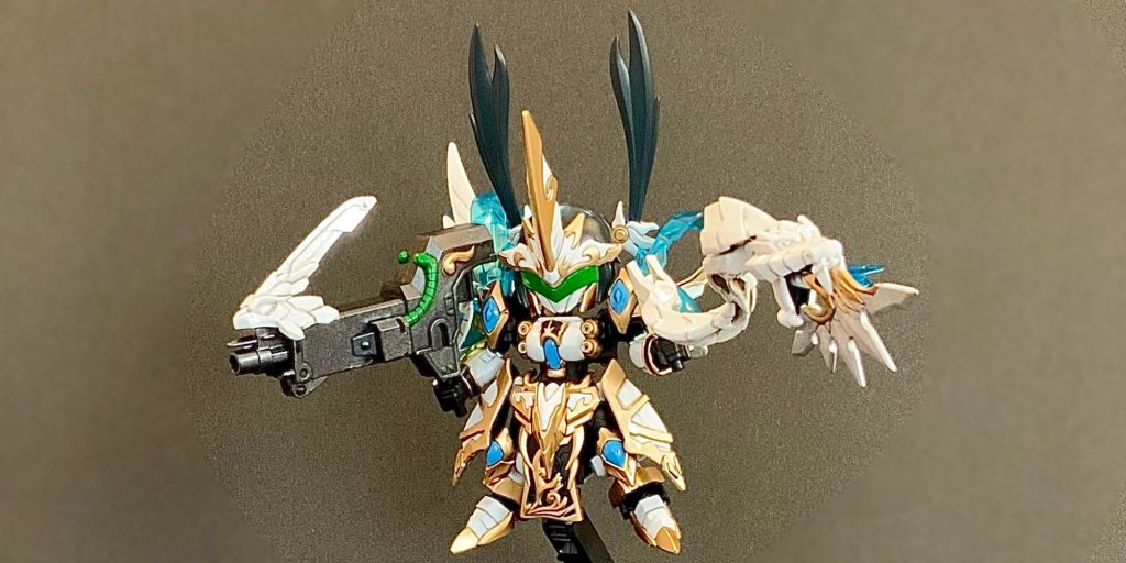 ●修理済み風！バイザーと武器装備でリペアード風に！