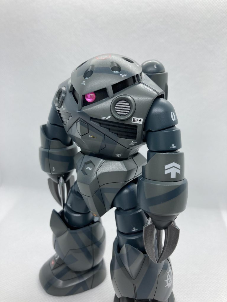 ご覧頂きありがとうございました。今回は迷彩っぽい物を作製したいなと思っていたところ、タイミング良く購入できました。キットそのものの出来が素晴らしく、私の技量でもそれなりの物が完成しました。