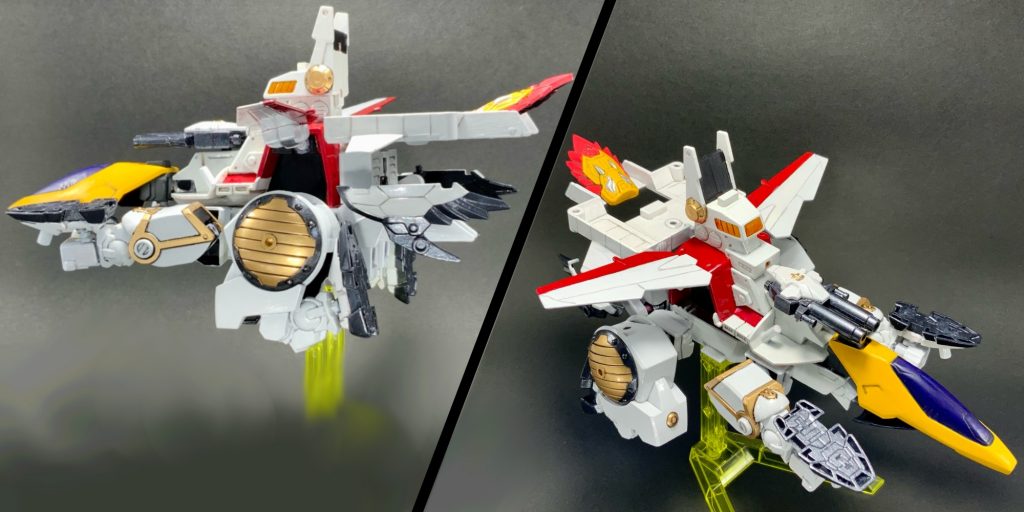 ●天馬形態 各面ハイパーメガ粒子砲をぶっぱなせ!