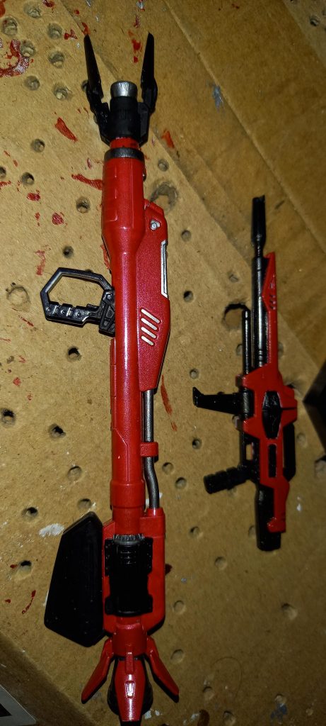 地味に大変だったバズーカとライフル