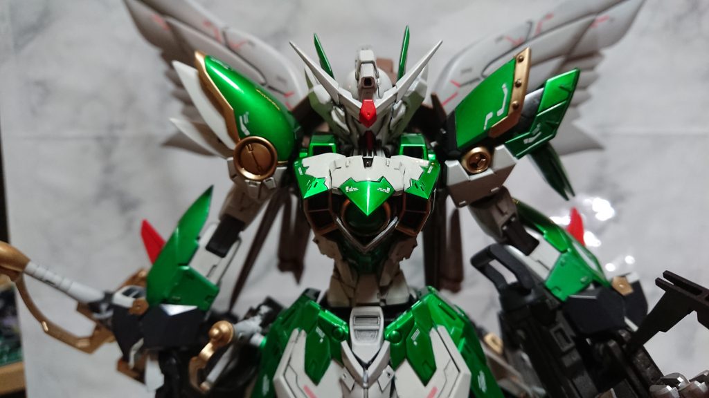 グリーンはキャンディで塗装してます