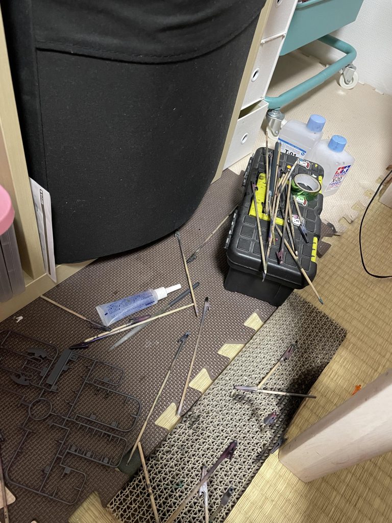 片付けならがやってるつもりが……あるあるですね😅