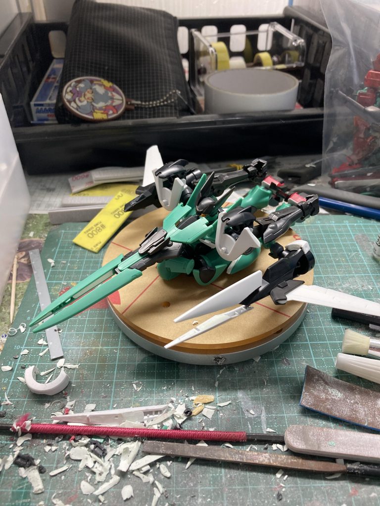 仮組みフルバースト