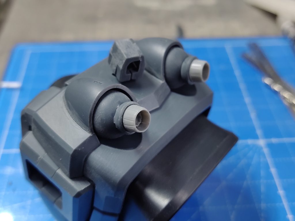 背部ノズルは1/144ラファールの物を流用。