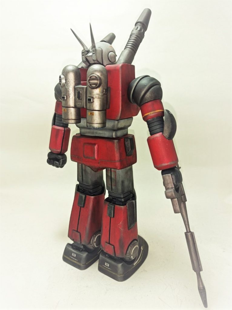 旧キット1/100 リアルタイプ RX-77 ガンキャノン–4枚目/制作者：@ferrarino999