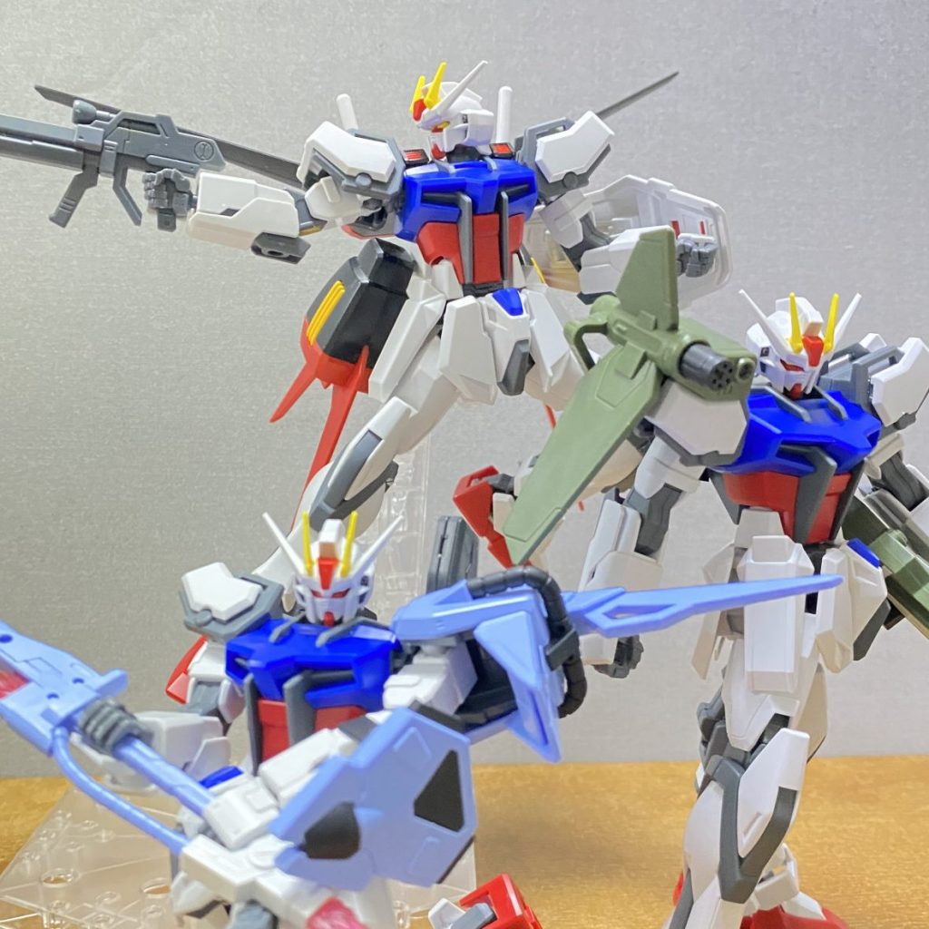 GAT-X105 ストライク（ストライカーパックセット）｜いちのせさんのガンプラ作品｜GUNSTA（ガンスタ）