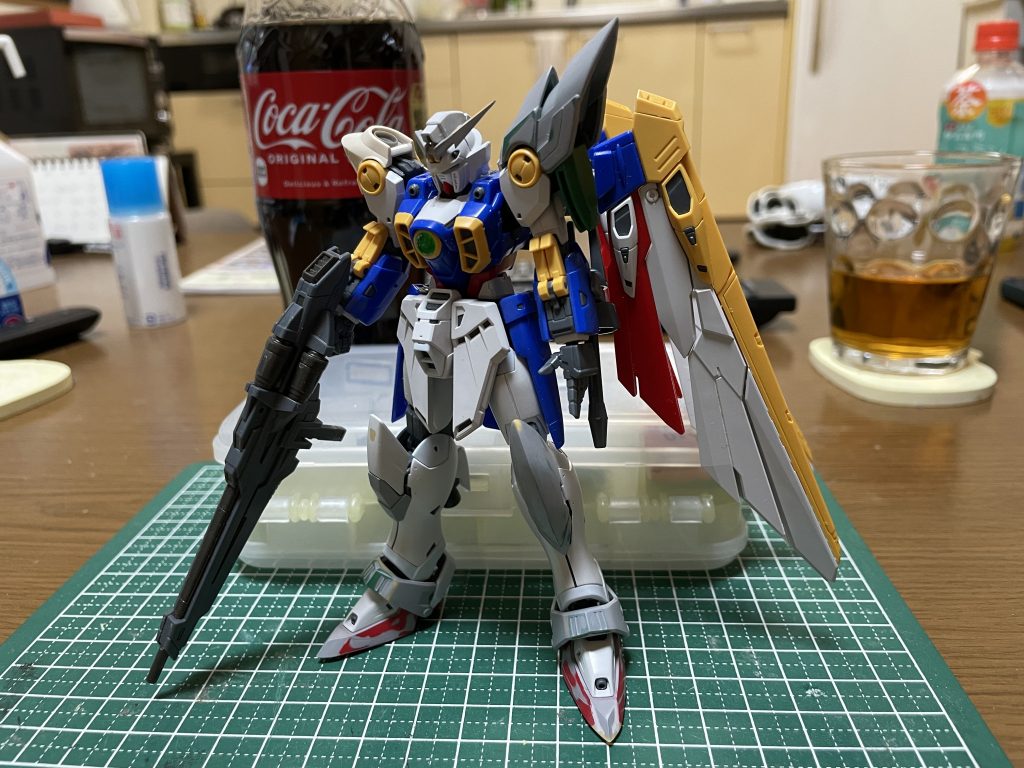 最後に製作途中の写真です。ここまでご覧くださりありがとうございました！