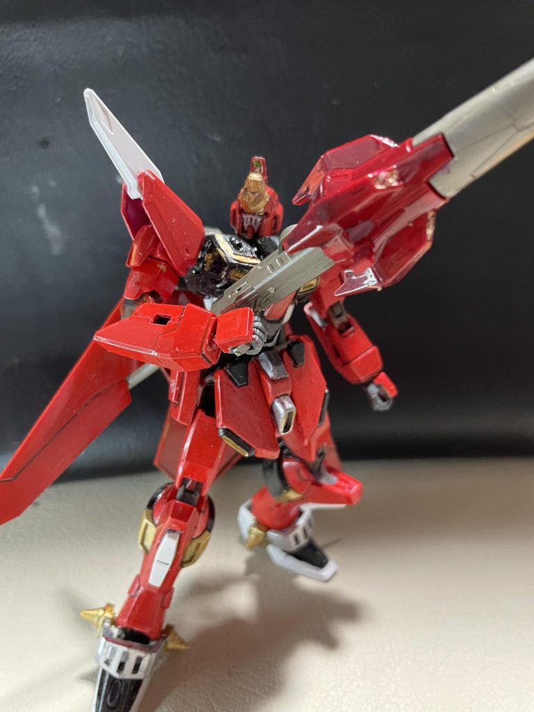 最後はなんとなくのポージングです。