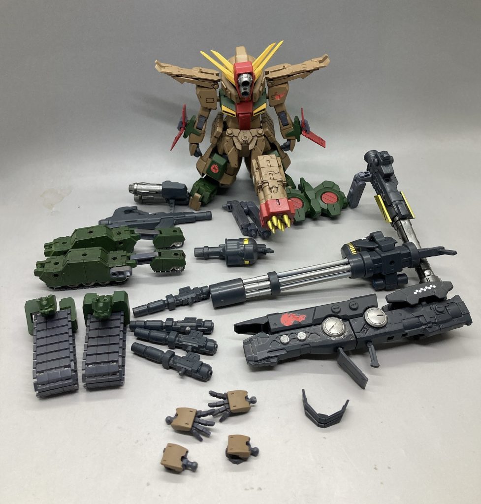 今回はパーツ数が多くて大変でした。