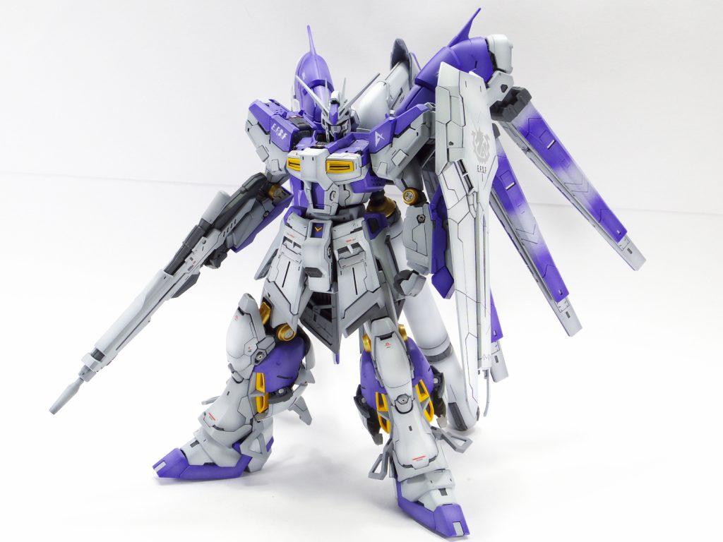 RG Hi-νガンダム–2枚目/制作者：gunplacraft