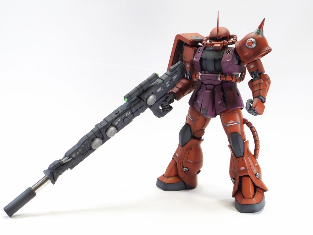 MG シャア専用ザク2 ver.2.0–3枚目/制作者：gunplacraft