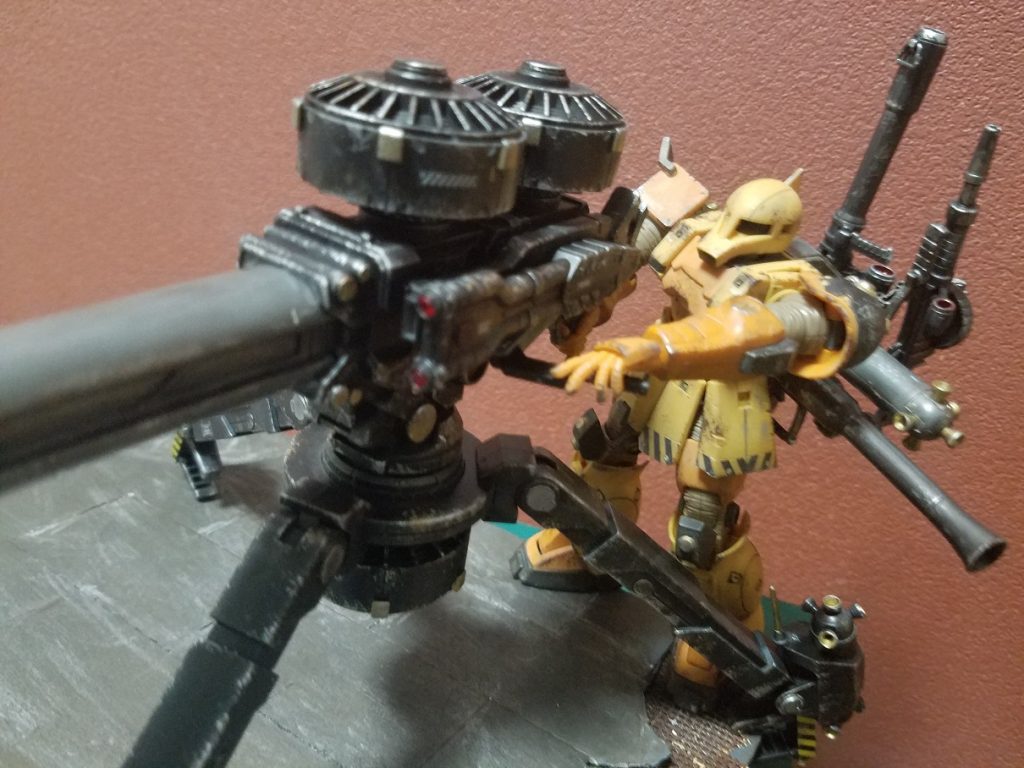 ザクⅠ(ダリル・ローレンツ機)&ビッグガン–5枚目/制作者:syouling