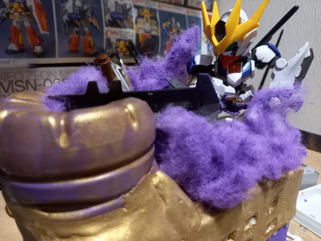 黄金のジャスレイ号も作ってみた。ジャスレイよ、念仏は唱えたか❗