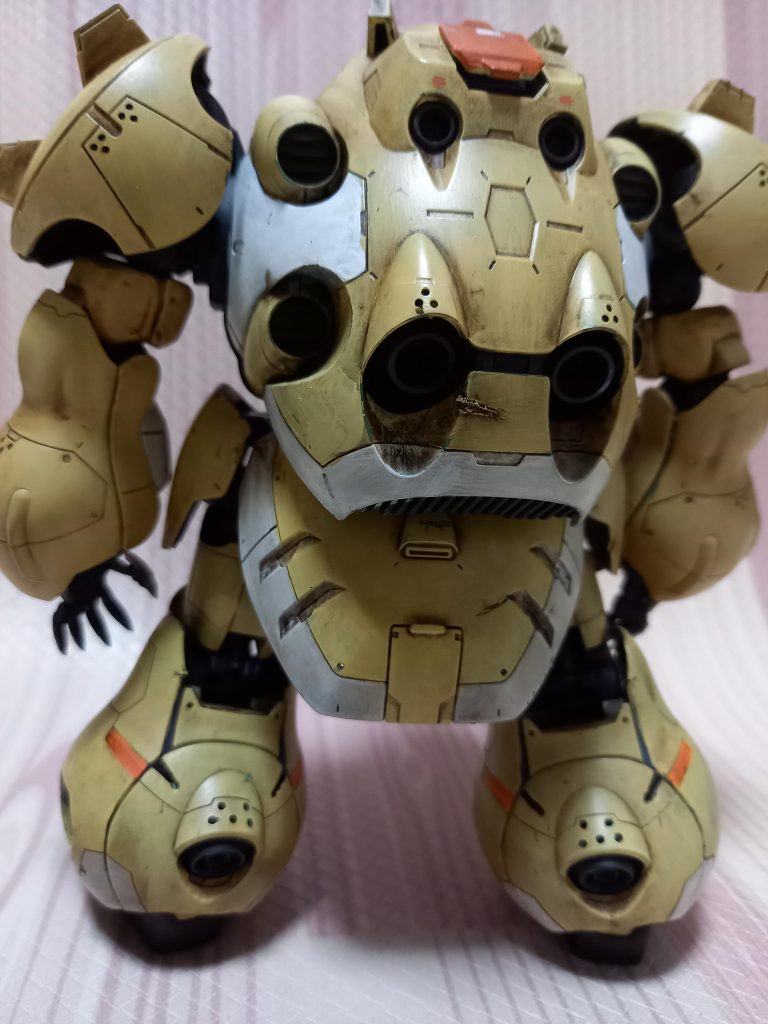 ファレホ筆塗り