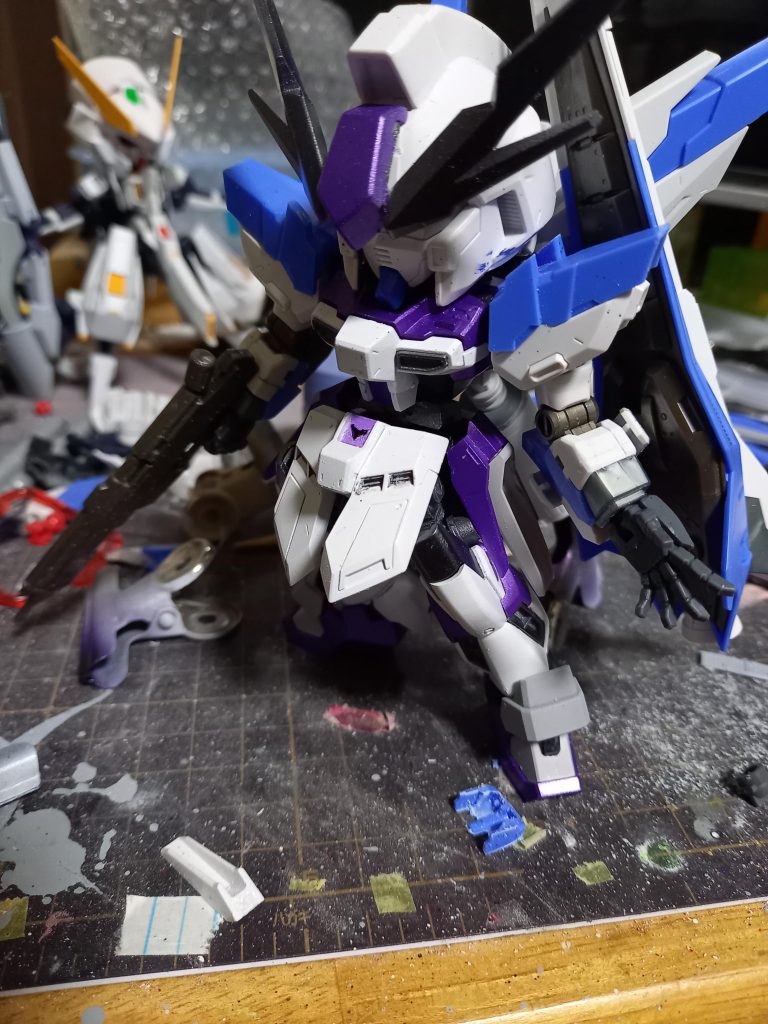 全体図です腕を短くして足を小さくしてます