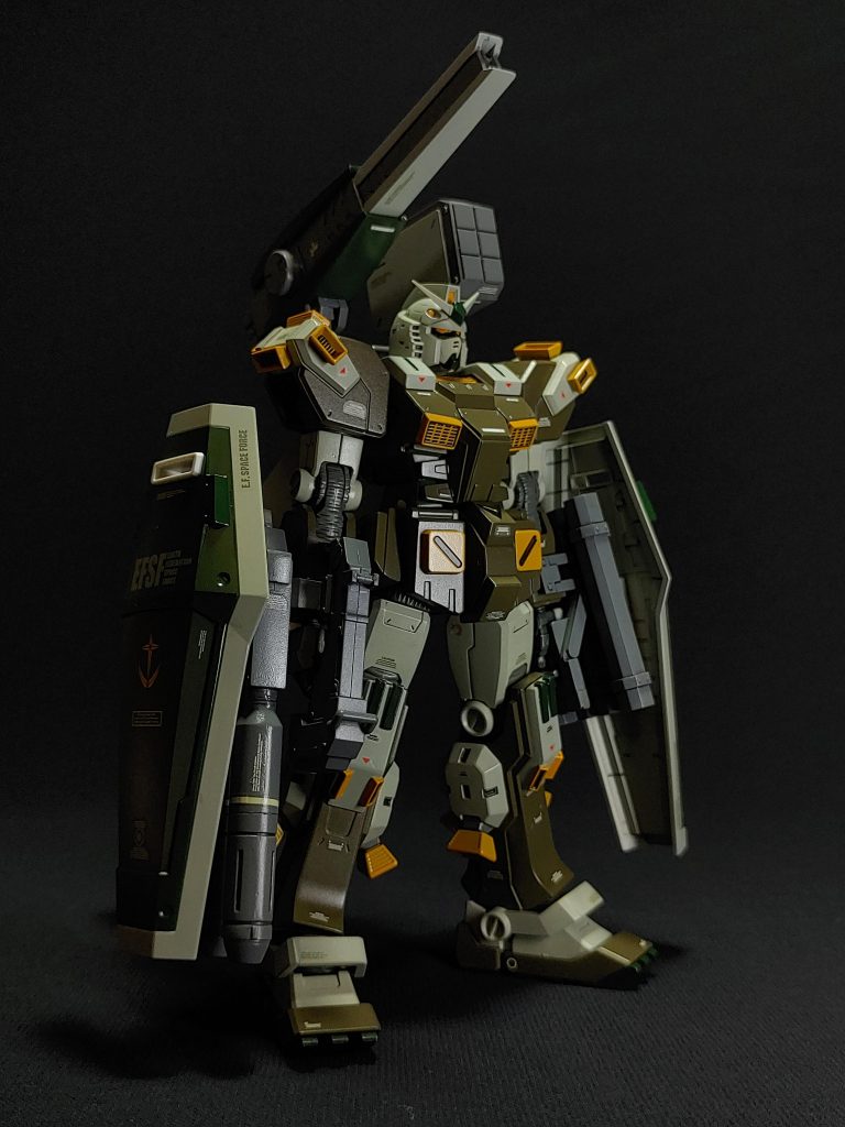 HGUC サンダーボルト版フルアーマーガンダム–3枚目/制作者：YAKISOBA