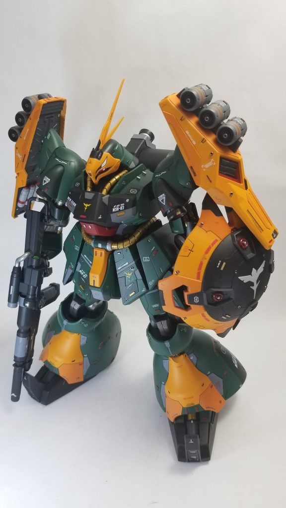 全体はこんな感じ‼️プラ板、スジ彫りでディテールアップしてます👍