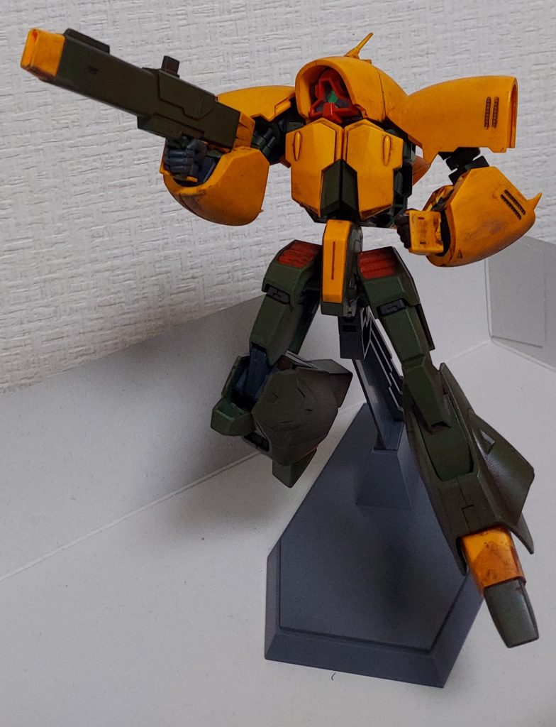 カラーレシピ橙 黄橙赤 モンザレッド緑 モウリーグリーン黒 ニュートラルグレーウェザリングスティック