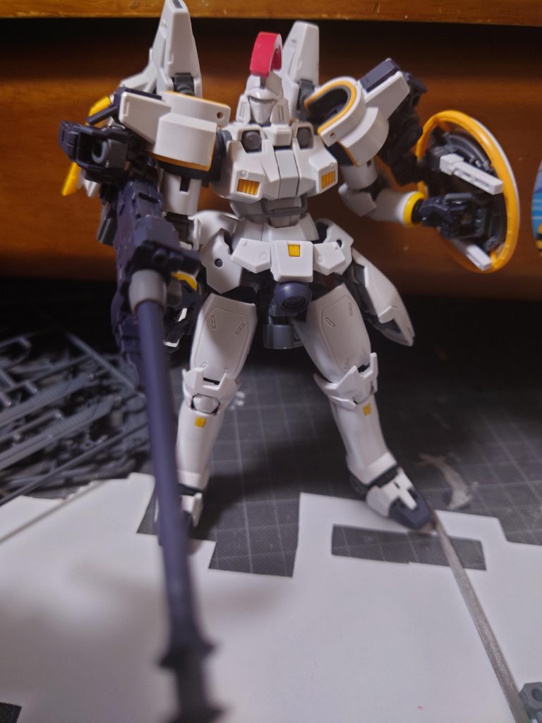 仮組完成です。実はもう一つキットを戴いています。それはまた別の機会に。