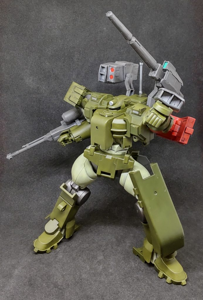 なんとなく装備させたは良いものの…この武装なんだろう(笑)※オリジナルではブースターっぽいのですが気にしない