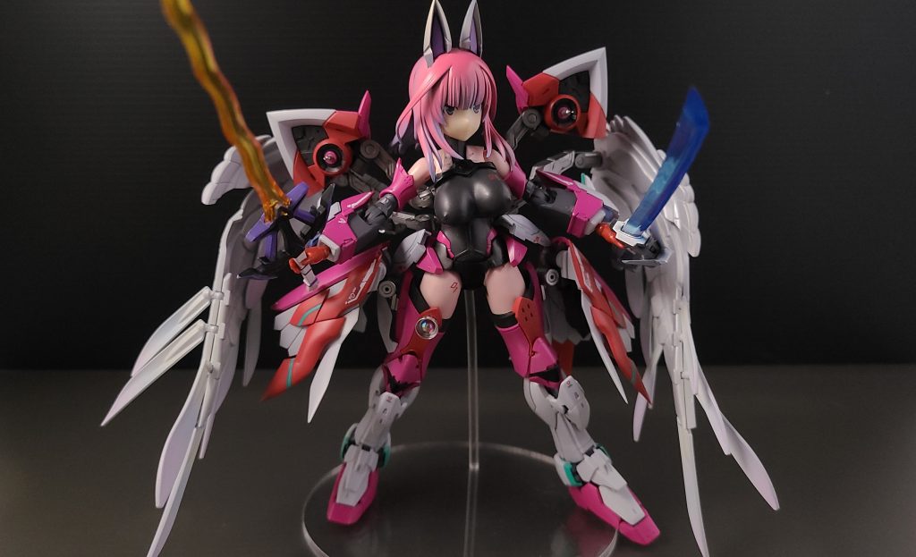 アリスギアアイギス 吾妻楓の頭部と自作胸パーツを交換したver.