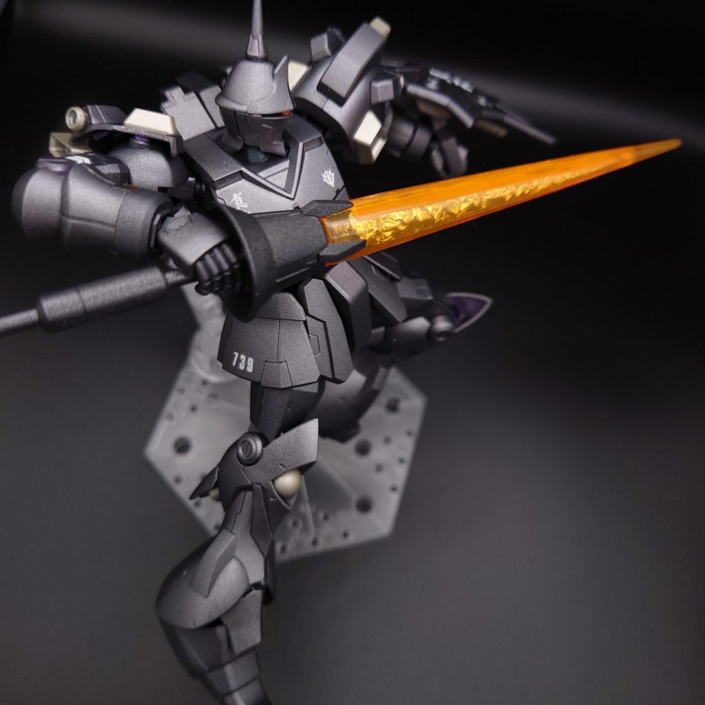 ビームランスの中にはアルミホイルを入れています。