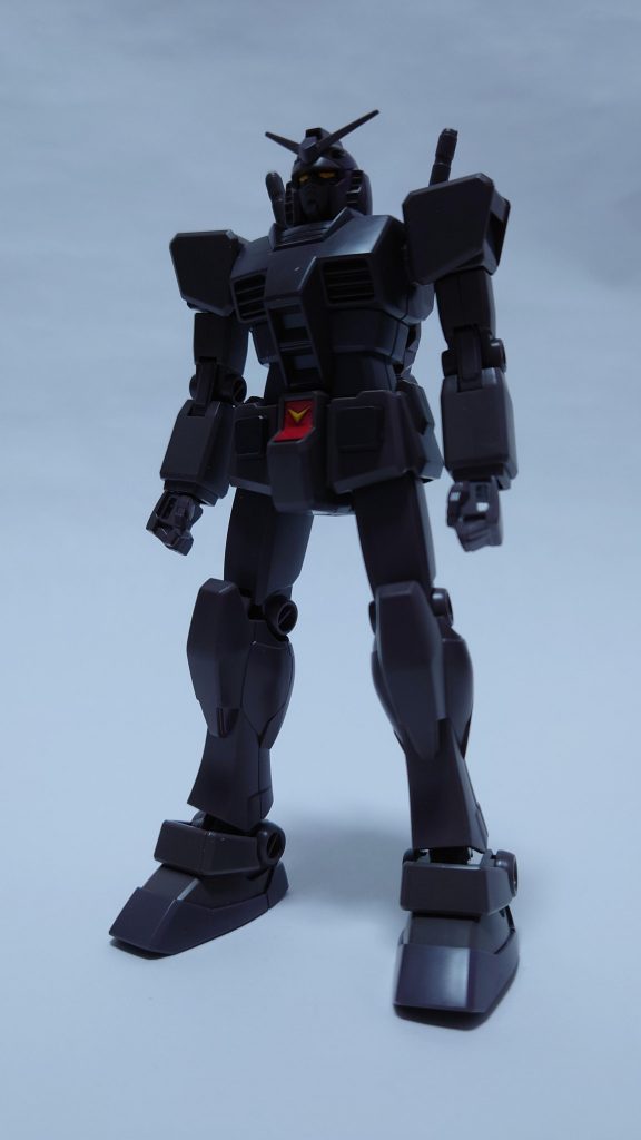 アンテナだけシャープに削りました。付属のシールがアクセントになってます。