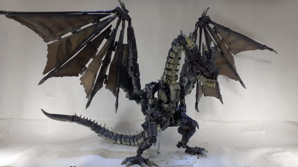 ミラボレアスをガンプラで作ってみた。–2枚目/制作者：ヒレ肉