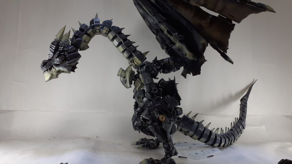 ミラボレアスをガンプラで作ってみた。–3枚目/制作者：ヒレ肉